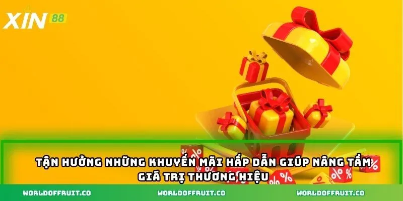 Giới Thiệu Xin88 - Kênh Giải Trí Được Yêu Thích Nhất 2025 5 Tận hưởng những khuyến mãi hấp dẫn giúp nâng tầm giá trị thương hiệu